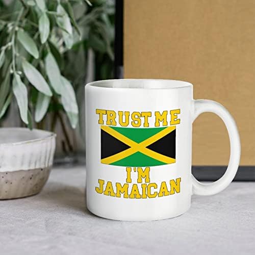 Trust Me, I ' m Чаша с ямайским Принтом, Кафе в Чаша, Керамична Чаша за Чай, Забавен Подарък с Логото за Офис, Дом,