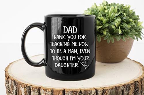 Подаръци за татко от дъщеря ми - Чаша за баща на Дъщеря - Нестандартен, Забавен чашата за Кафе с кляпом за татковци