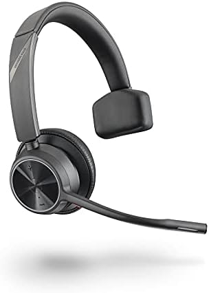 Безжична слушалка Поли - Voyager 4310 UC (Plantronics) - Однонаушная слушалки с микрофон Бум - Свързване с PC /