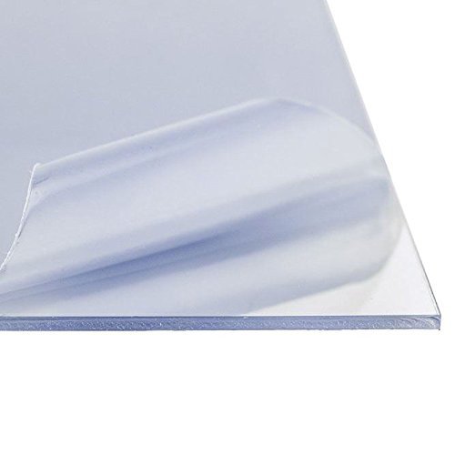 Лист поликарбонат 4 x6 Номинална 1/4, Вътрешен, от оргстеклопластика, Прозрачен, Опаковки от 4