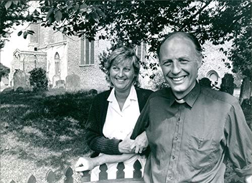 Реколта снимка на преподобния Майк Сталларда и неговата съпруга Джуди