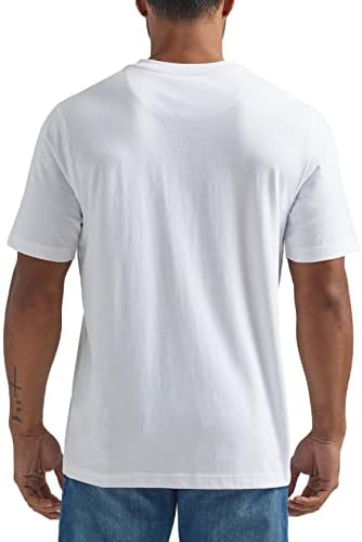 Мъжки t-shirt Хенли Wrangler Authentics с къс ръкав
