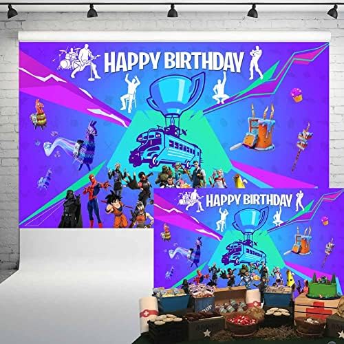 Кралска битка на Фона на Парти в чест на рождения Ден на Видеоигри Банер за парти в чест на Кралската битка Украса