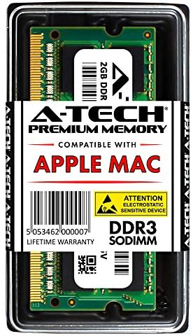 Модул оперативна памет A-Tech за Apple 2GB DDR3 1067MHz/1066MHz PC3-8500 sodimm памет Memory за модели на MacBook,