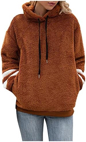 Дамски Пуловери Пролет 2023, Пуловер с дълъг ръкав, Плюшено Пуловер, Всекидневни Пуловер, мек вълнен плат Пуловер