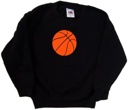 Детска hoody TeeTreeDesigns Баскетбол Черен Цвят