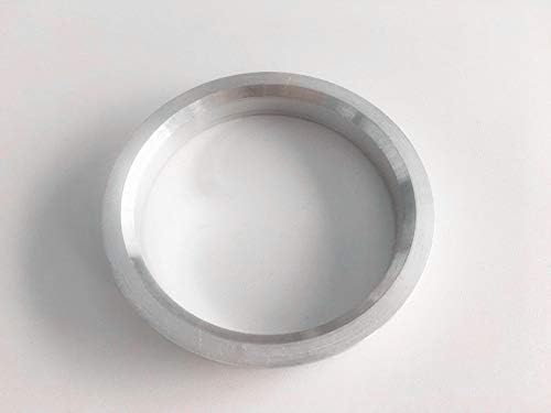NB-AERO (Комплект от 4) Алуминиеви центрирующие пръстени на главината с диаметър от 72,62 мм до 60,1 mm с вътрешен