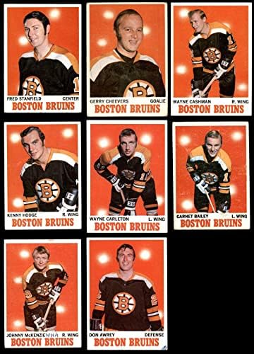 1970-71 Бие Бостън Бруинс В Близкия екипа на сет 2.5 - GD+ - Запушени Хокей карта