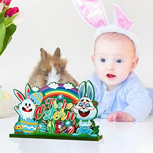 Cakina E Украшение За детската стая със заек, подарък за Великден, Настолни Украса от яйца, Сладко Украса, украса