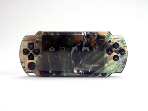 Двуцветен стикер за PSP THE WAR (Slim), PSP 2000
