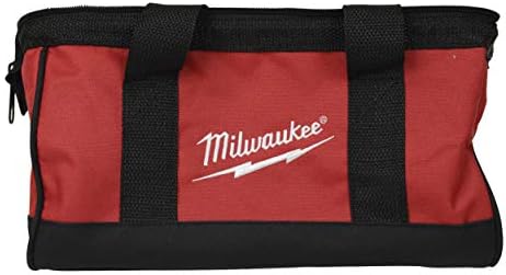 Червено-Черна Холщовая чанта за инструменти Milwaukee 13 x 7 см x 7 см