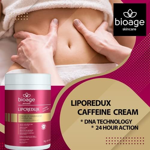 Bioage Liporedux Масажен кофеиновый крем 24 часа (35 грама) – за борба с Целулита, намалява бръчките и интензивно