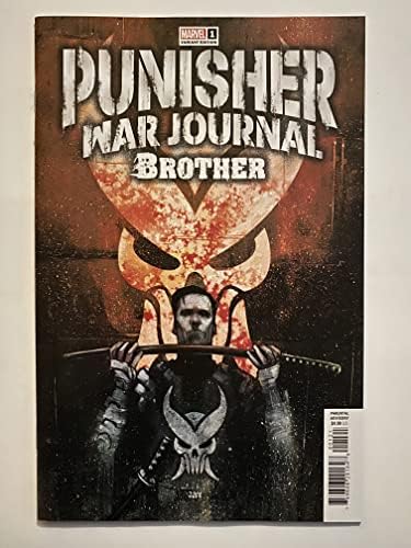 Punisher War Journal Brother 1 Вариант официално лицензиран комикса на Marvel Дисни 2022 г. в перфектно състояние