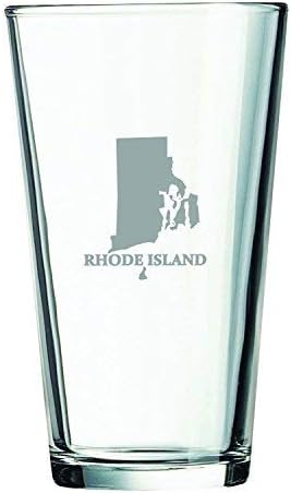 Чаша на чаша е 16 унции - План на щата Роуд Айлънд План на щата Роуд Айлънд