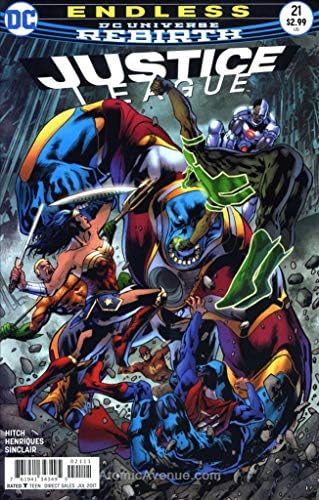 Лигата на справедливостта (3-та серия) 21 VF ; комиксите DC