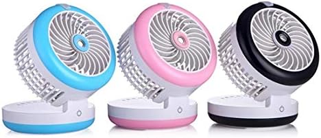 WLXP Сгъваем Настолен Охлаждащ Ръчно Фен Mini Spray Small Фен Мобилен Мощен Овлажнител на въздуха Сгъваема Fan (Цвят: