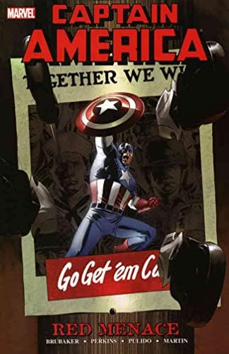 Капитан Америка (5-та серия) TPB 3 FN ; Комиксите на Marvel | Червената заплаха 1 Ед Брубейкер