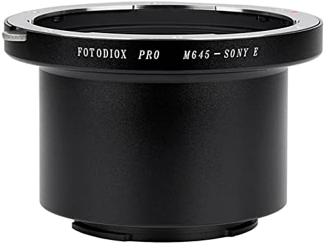 Адаптер за закрепване на обектива Fotodiox Pro - Съвместим с обектив Mamiya 645 Mount за беззеркальных фотоапарати