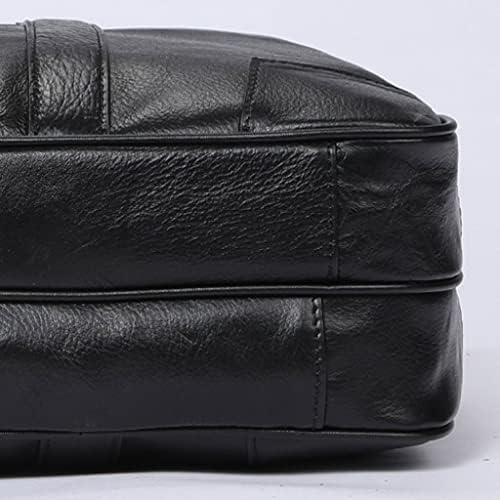 EYHLKM Чанта за лаптоп, Мъжка чанта-месинджър, Мъжка Кожена чанта-тоут, Случайни Бизнес портфейл (Цвят: A, Размер: