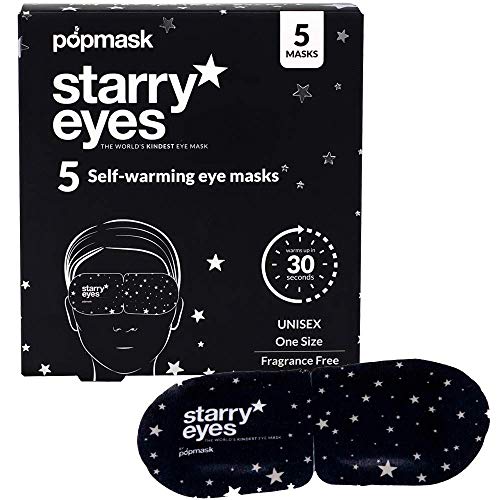 POPBAND Popmask Звездна Очи Саморазогревающаяся Маска За Очи 5 опаковки