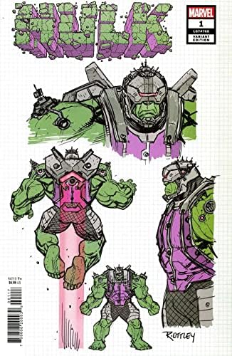 Хълк (7-ма серия) 1J VF / NM ; Комиксите на Marvel | 768 Дизайн Дони Кейтса