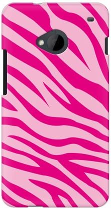 Втора кожа с шарките на зебра с Розов цвят/за HTC J One HTL22/au AHTL22-ABWH-101-B007