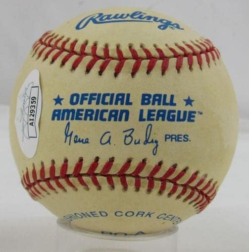 Whitey Ford Подписа Автограф Rawlings Baseball JSA AI29359 - Бейзболни Топки С Автографи