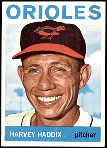 1964 Topps 439 Харви Хаддикс Балтимор Ориълс (Бейзболна картичка) Ню Йорк / MT Orioles