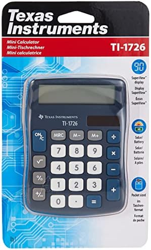Настолен мини-калкулатор Texas 1726/FBL/11E1