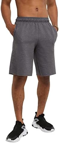 Мъжки къси панталони Champion's Powerblend, Флисовые шорти средно тегло, с джобове (обл. или Big & Tall)