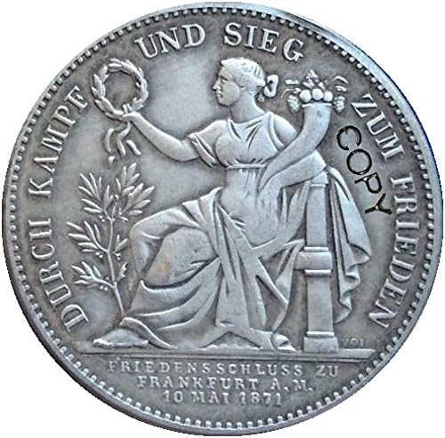 1871 Немски Копирни Монети Копирни Украса За Събиране На Подаръци