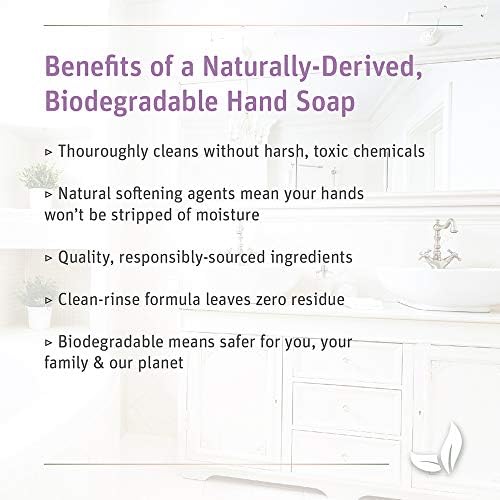Вземете Зелена Естествен сапун за ръце, без ароматизатори, 12 унции (3 порции)