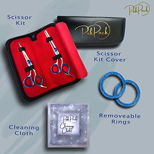 Професионални ножици за подстригване с регулируем винт, ножица за изтъняване на коса/Ножица за изтъняване на коса