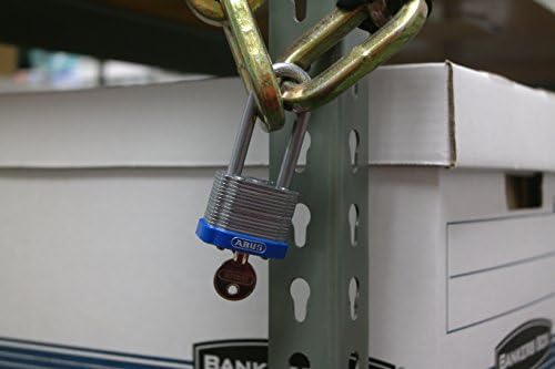 Защитно заключване ABUS 41/40 от ламинирана стомана, Зелен, с един и същ ключ на Бронята, е Дълга 2 Дужка, Опаковка