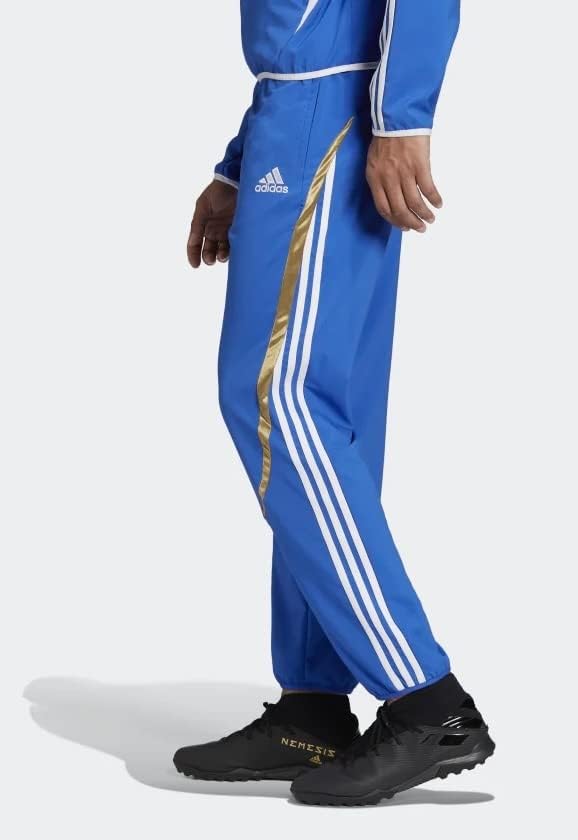 Мъжки тъкани панталони adidas Juventus TEAMGEIST, Синьо на цвят с висока резолюция, Голям размер