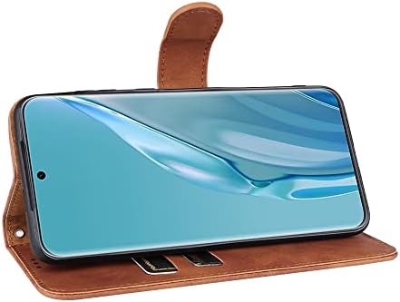 Защитно кобур, Съвместима с Huawei P60 Art Case, Флип Калъф, Калъф за телефон от Изкуствена кожа с Притежател на