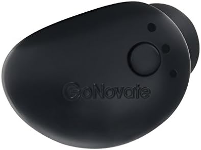 Мини слушалка подложка GoNovate G11 с 6-часови възпроизвеждане и магнитен USB-зарядно устройство (черен)