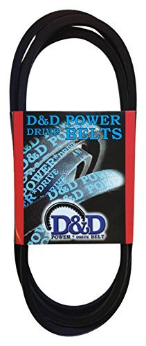 Преносимото колан D&D PowerDrive 22F3875 Метрического стандарт,, C, 1 лента, Дължина 152 инча, Гума