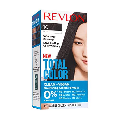 Перманентная боя за коса от Revlon, Перманентная боя за коса, Общ цвят със покритие седины, Чиста и Веганская,