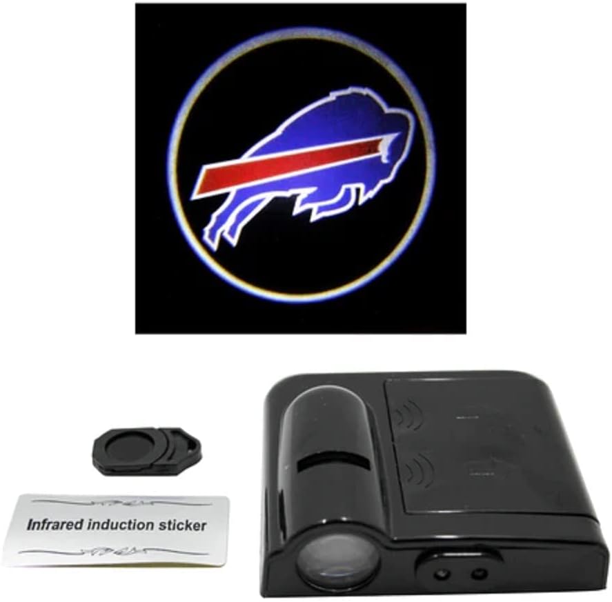 Спортна култура NFL Buffalo Bills Led Лазерен Проектор за вратите на автомобила - Led Светлинна Проектор за Проектиране