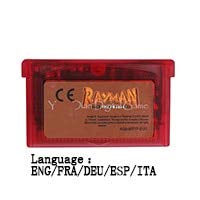 ROMGame 32 Бита Преносима Конзола за видео игра Картушната Карта Rayman Hudlums Revenge Език Eng /Fra / Deu / Esp