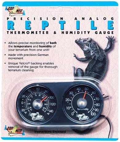Двойна термометър и сензор за влажност на Zoo Med