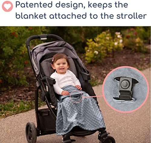 Нескользящее одеяло за количка IntiMom - привързана към инвалидна количка, остава на място, извън колелата на количката.