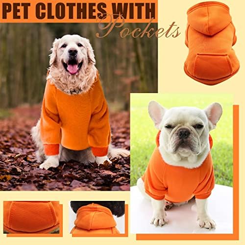 Пуловер за кучета с джоб, Hoody за Кученце, Руното Дрехи за Кучета, Пуловер за момчетата на Кучешка есента за най-Малките,