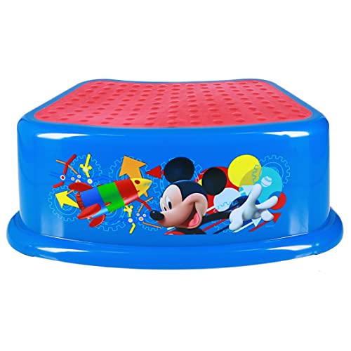 Табуретка-стремянка за баня Disney Mickey Mouse Clubhouse Capers за деца, Ползващи Тоалетна и мивка - Детска Табуретка-Стремянка,