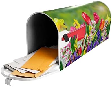 Седалките за пощенски кутии Chayber с Магнитни Пролетно-Летни цветя, Калъфи За пощенски кутии с Магнитни Нарциси