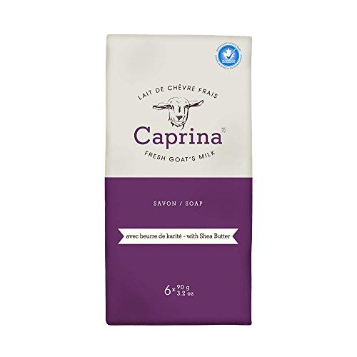 Сапун от прясно козе мляко Caprina Canus Оригиналната формула, по 3,2 грама всяка, опаковка от 6