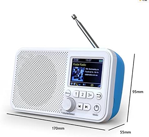 XXXDXDP DAB/DAB + FM Цифров Радио LED Преносим Мини FM радио MP3 Музикален Плейър Телескопична Антена Плейър Хендсфри