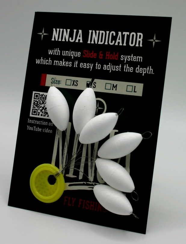 Ninja Indicator - Регулируеми показатели заброса за риболов (Бели, Малки)
