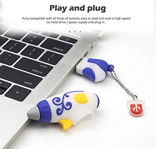 Новост LEIZHAN USB Флаш памет с тематичен характер, за шиене, Флаш-диск за флаш памет, Подарък стик (16 GB, Лепилен